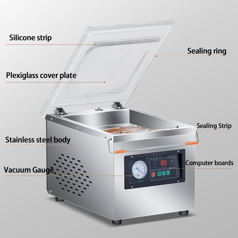 4- Table Top Vacuum Packing Machine for Food